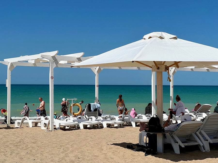 Семейные отели в Крыму с песчаным пляжем