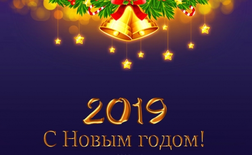 ПОЗДРАВЛЯЕМ ВАС С НОВЫМ 2019 ГОДОМ!